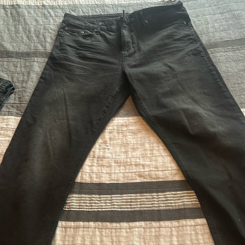 Men’s Departed Jeans size 36/30 black wash. Straight fit